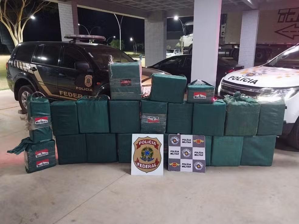 Polícia apreende mais de meia tonelada de cocaína escondida no meio de carga de carne em Olímpia