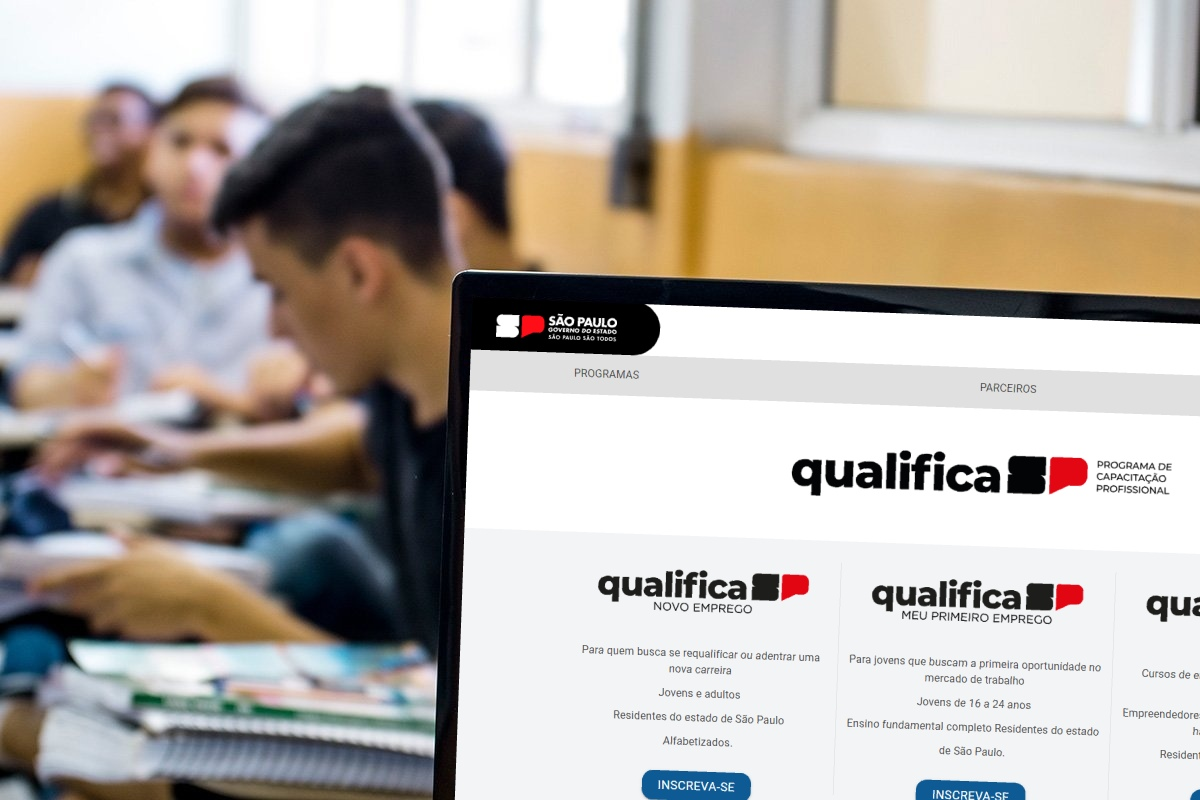 Qualifica SP Meu Primeiro Emprego oferta 9,3 mil vagas em cursos gratuitos